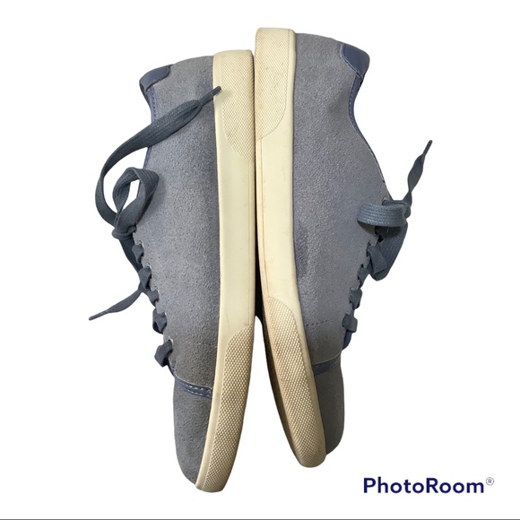 VIONIC BRINLEY WOMEN SUEDE BLUE LACE UP SNEAKERS. SIZE 7.5 - Picture 6 of 11